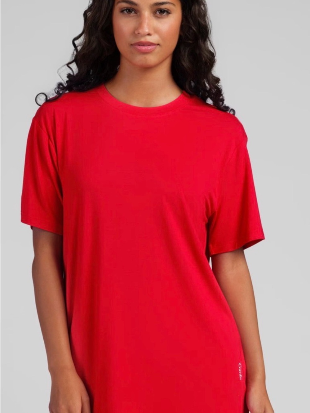 Comfrt Cloud Lounge Tee M Unisex Cherry NWT Oversized W/TTS M Soft Stretch